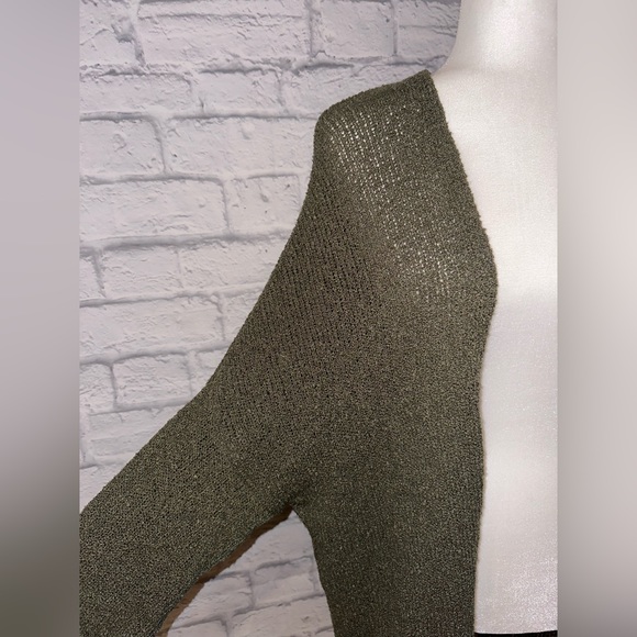 Olive Green Cardigan/Sweater - Picture 3 of 5